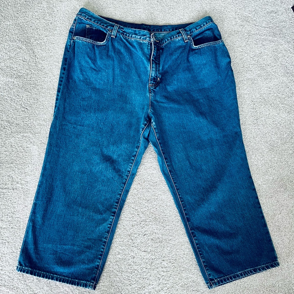 Women’s denim crop jeans 20W